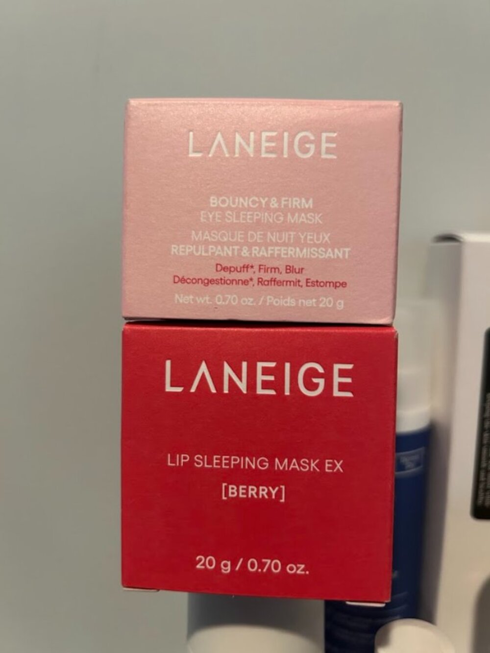 LANEIGE Lip Sleeping Mask EX Berry & Eye Sleeping Mask